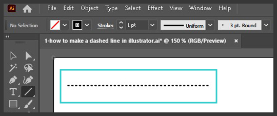 How To Make A Dashed Line In Illustrator ColorfulHabit