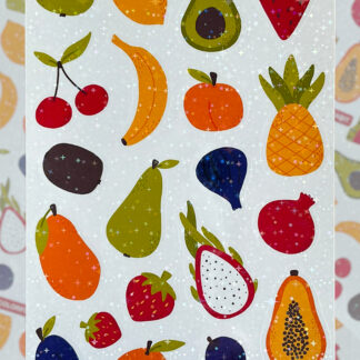 Fruit Holographic Sticker Sheet by ColorfulHabit