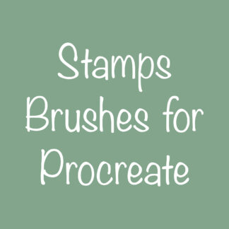 Stamp Brushes for Procreate