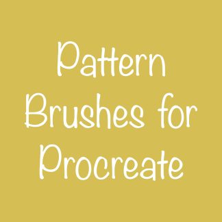 Pattern Brushes for Procreate
